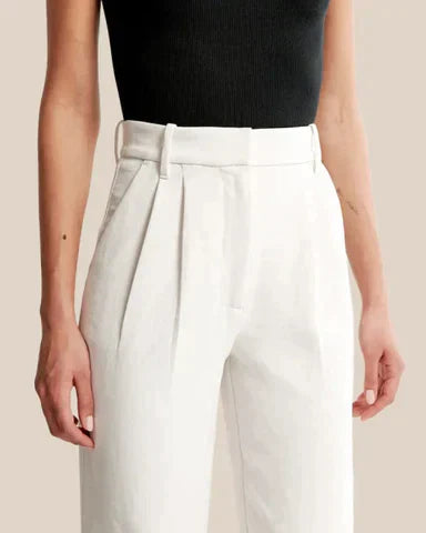Luvre-Dublin | High-waisted Wide Leg Trousers