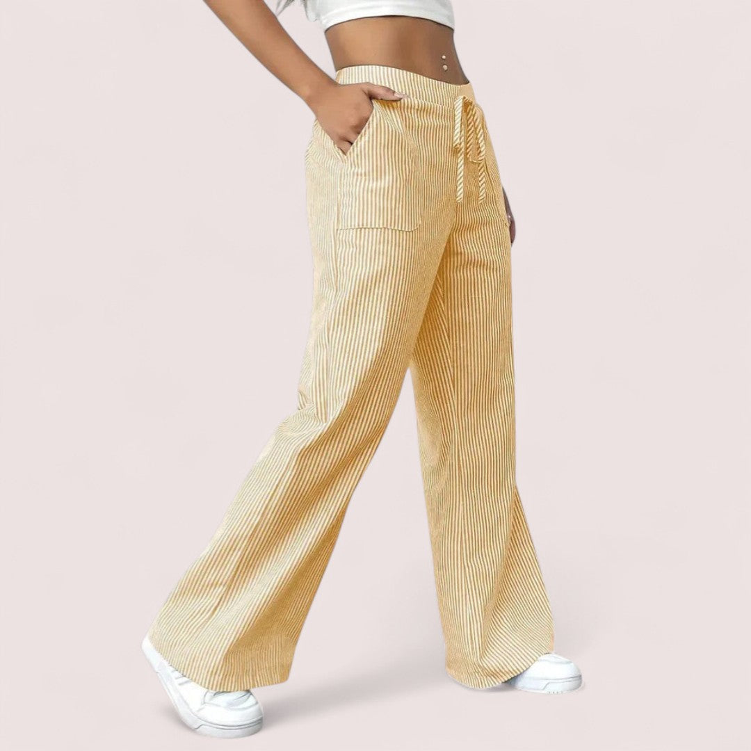 Luvre-Dublin| Wide-leg trousers