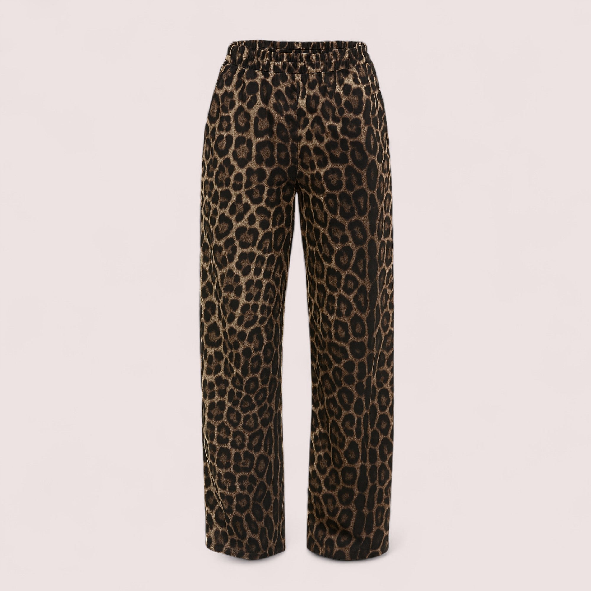 Luvre-Dublin | Wide Leopard Trousers