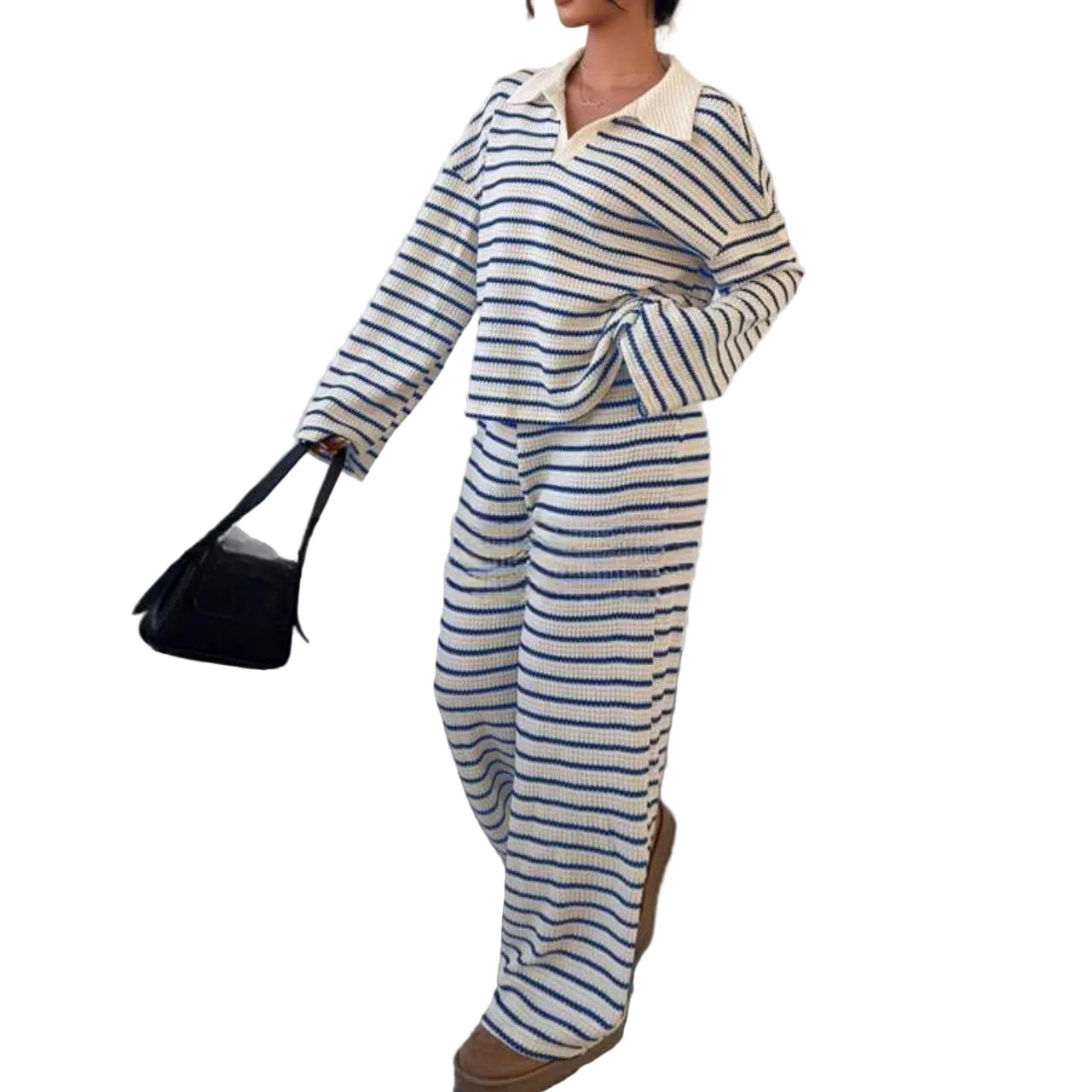 SHAILEY™ - Women’s Striped Two-Piece Set Stylish Casual Outfit