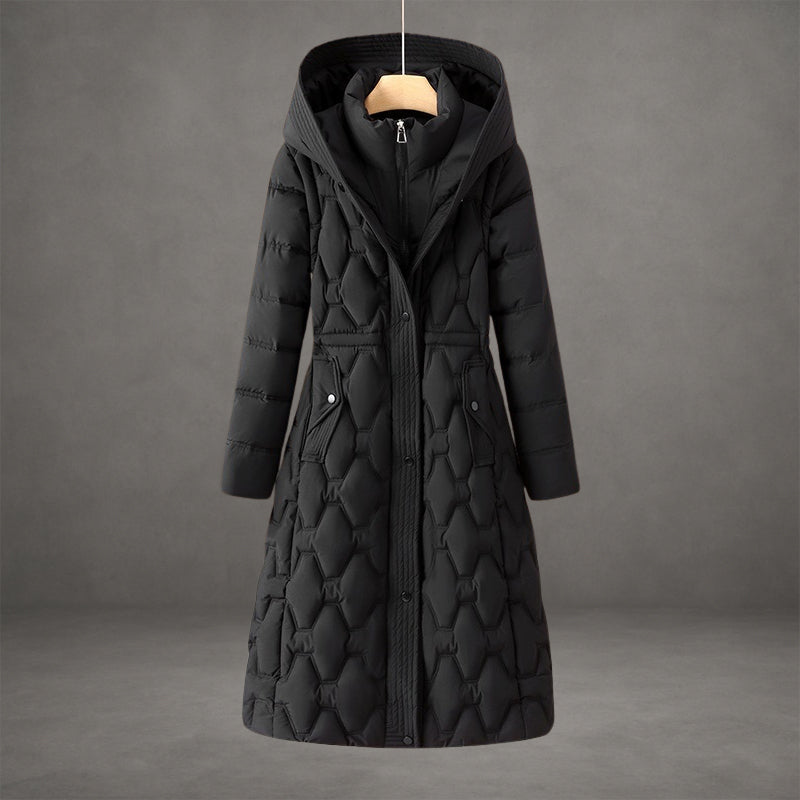 Livia™ | Longline Hooded Down Coat