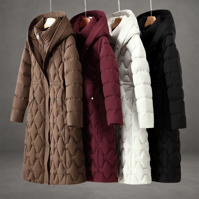 Livia™ | Longline Hooded Down Coat