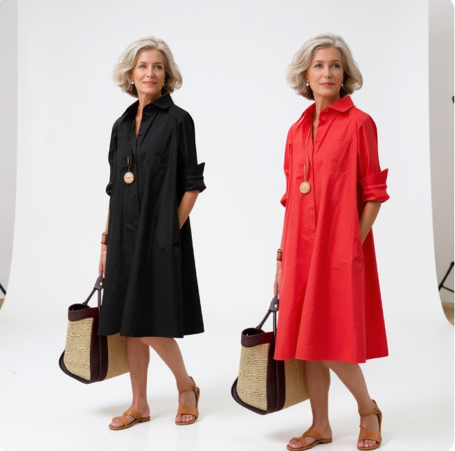 EMMA| Elegant Dress With Pockets