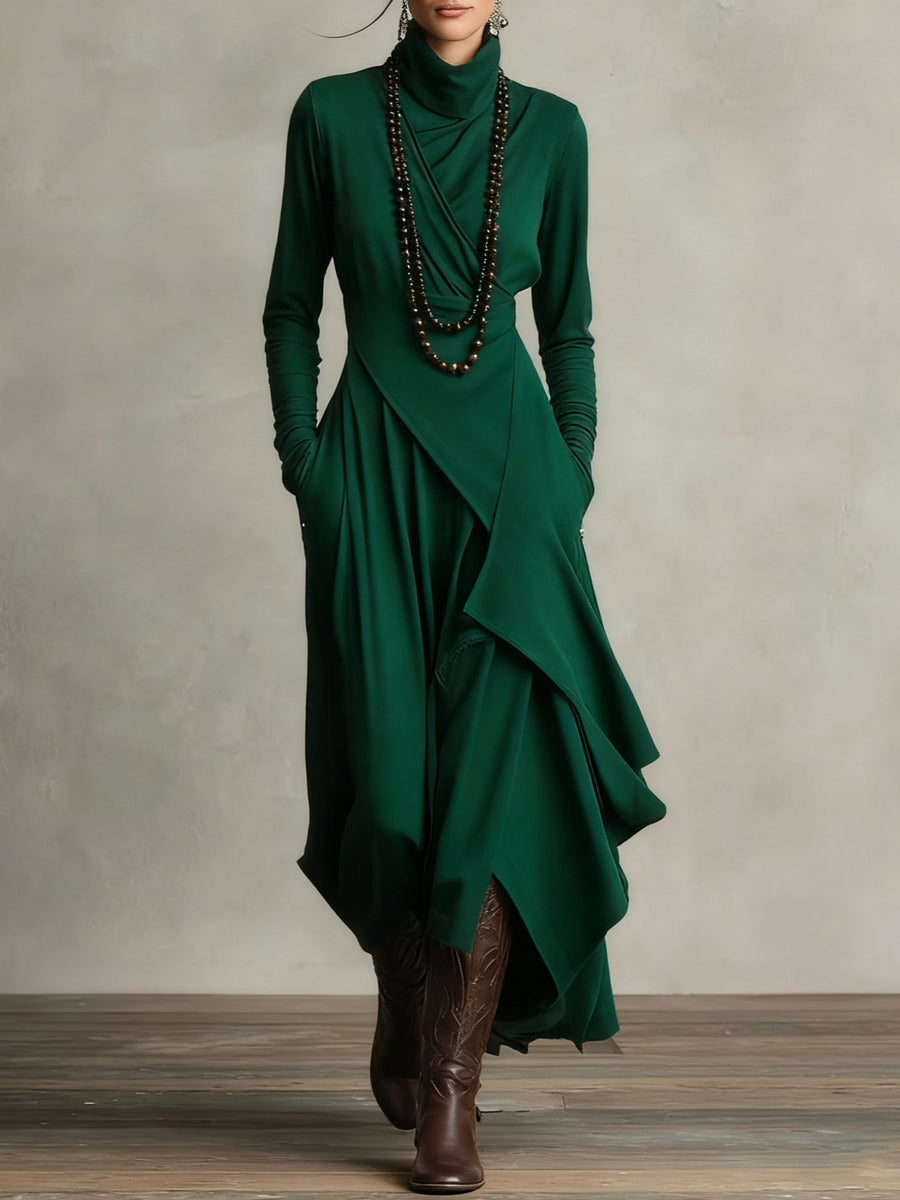 Patrizia – Asymmetric Tunic Maxi Dress