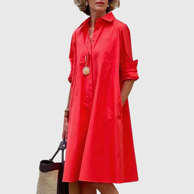 EMMA| Elegant Dress With Pockets