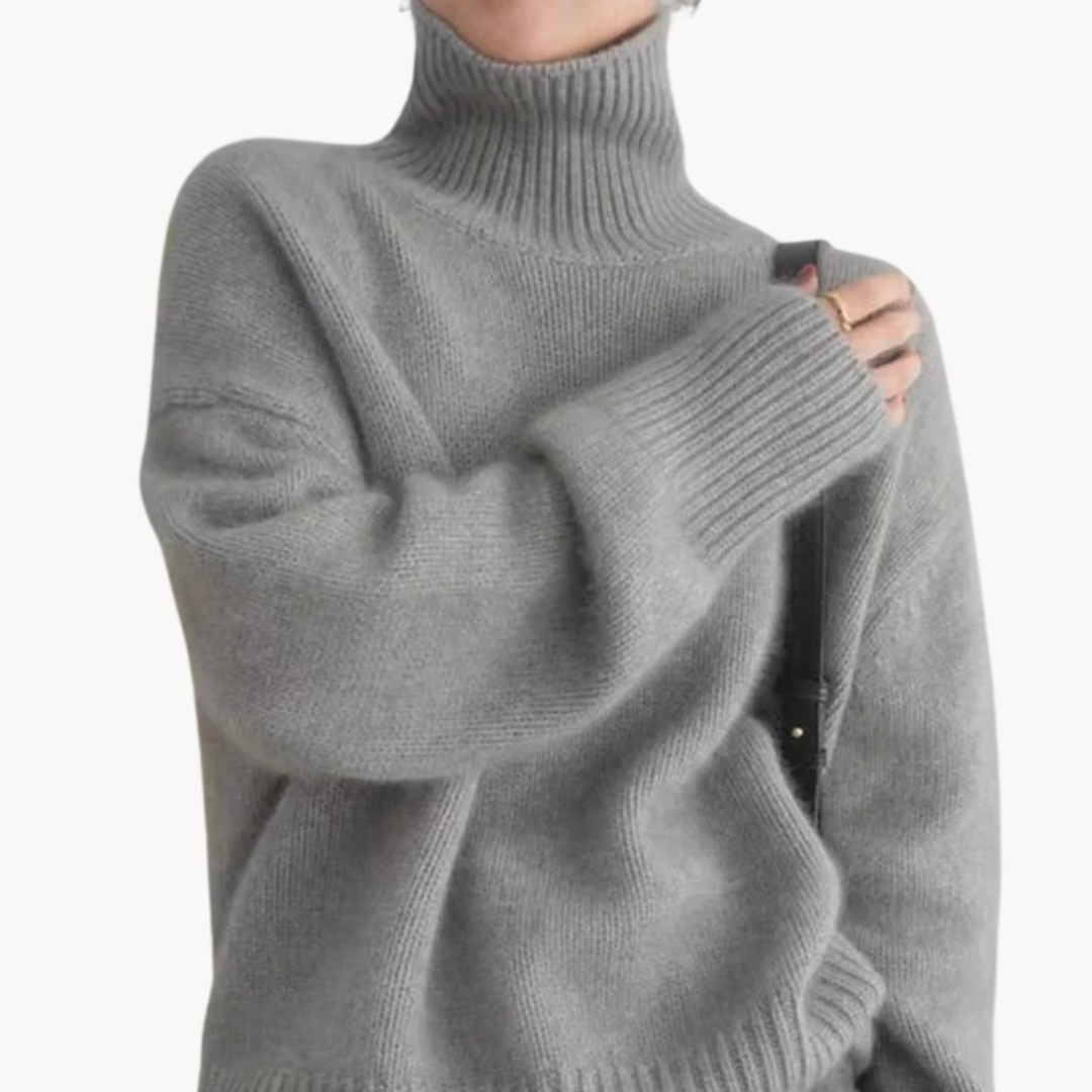 Juliette – Cashmere Turtleneck Sweate