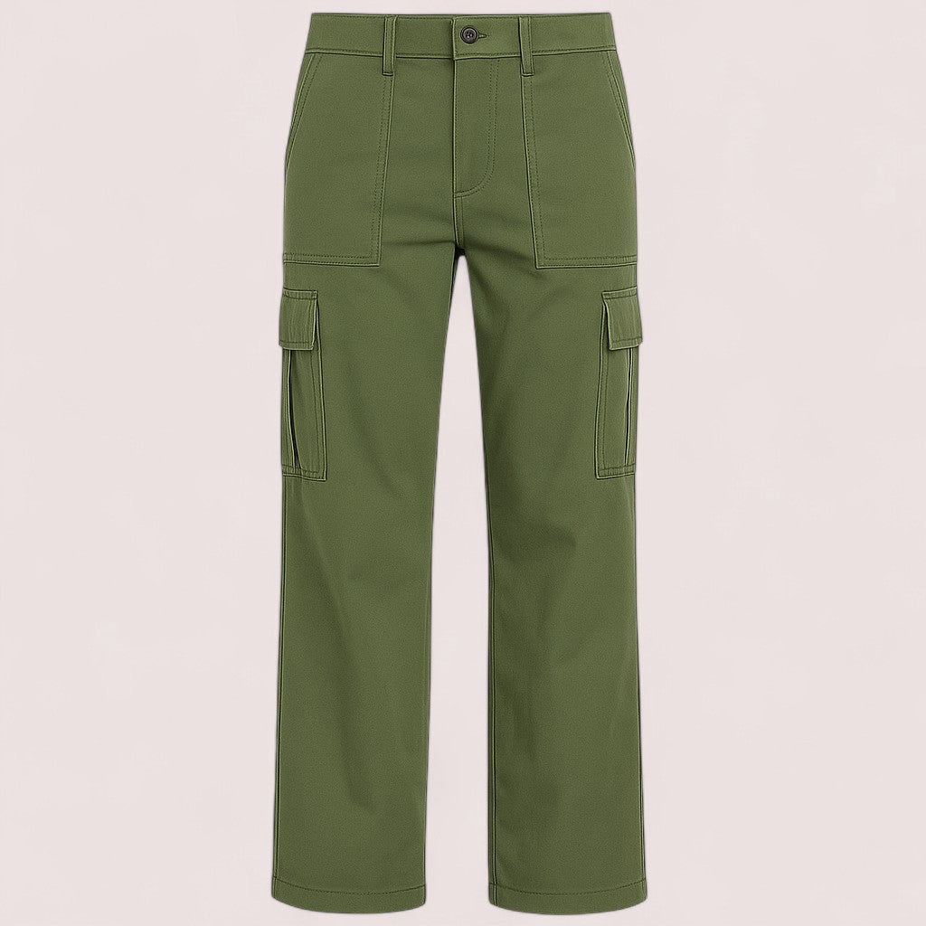 Luvre-Dublin| Straight Cargo Trousers