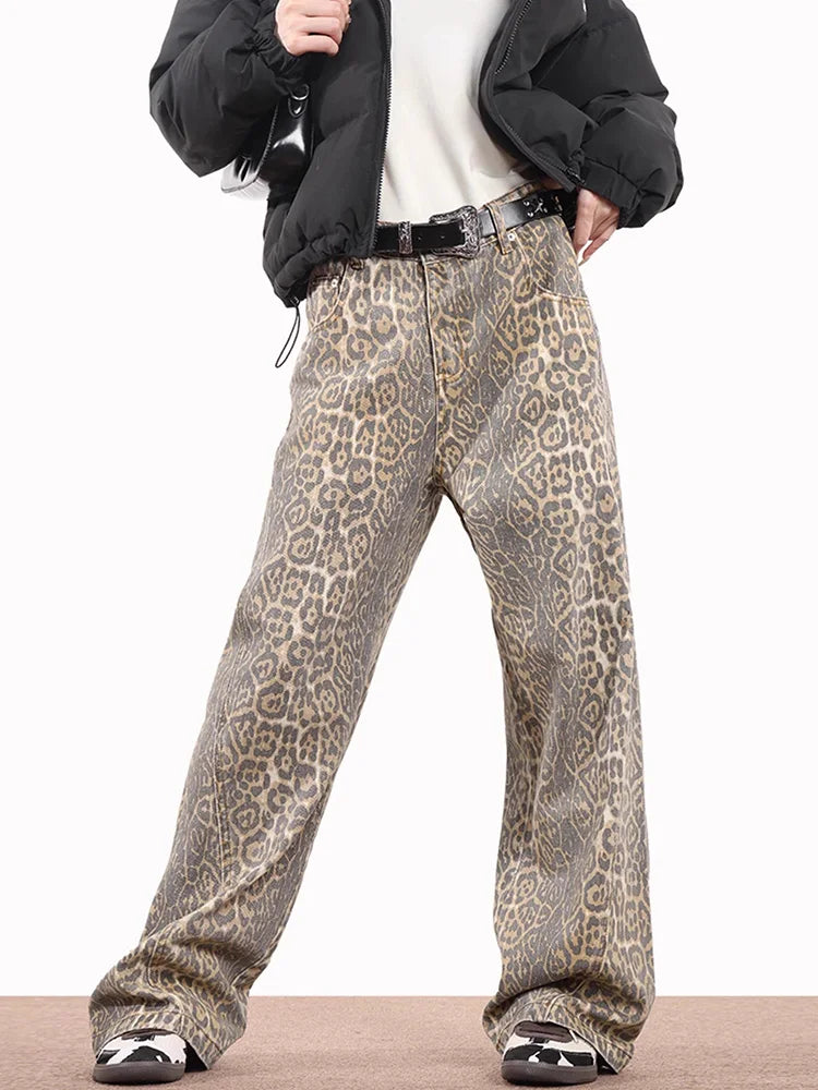 Luvre-Dublin| Leopard Print Trousers