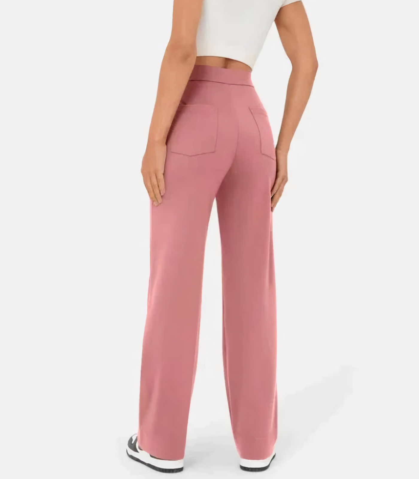 Luvre-Dublin| High-waisted stretch trousers