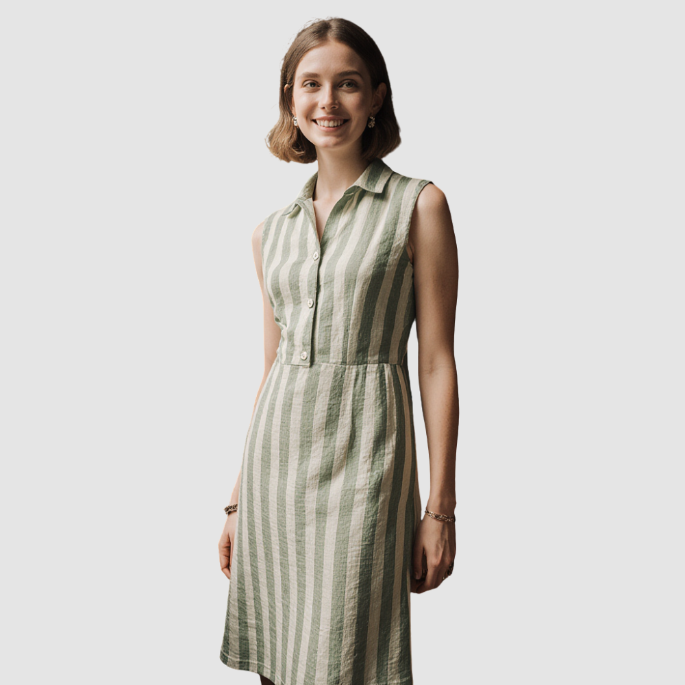 Luvre-Dublin | Relaxed striped dress