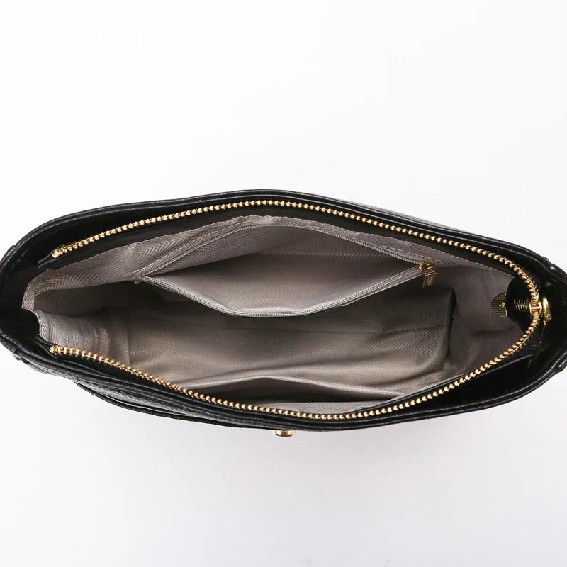 Juliet | Finely Stitched Leather Shoulder Bag