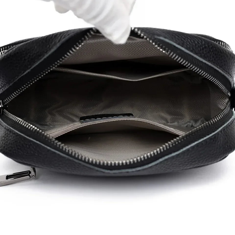 Luvre-Dublin | Fins Leather Shoulder Bag