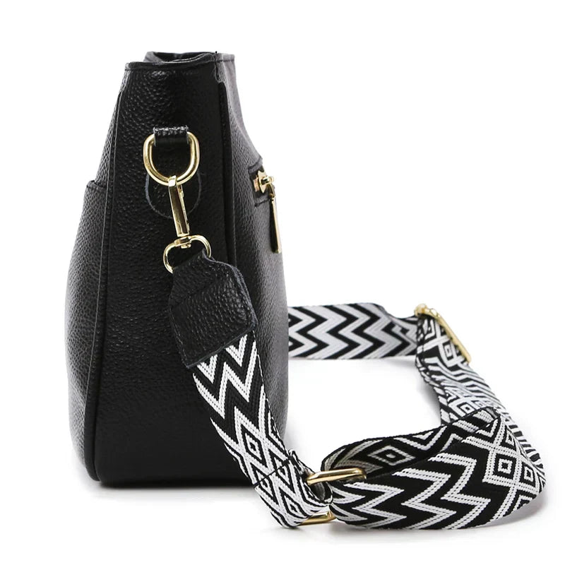 Juliet | Finely Stitched Leather Shoulder Bag