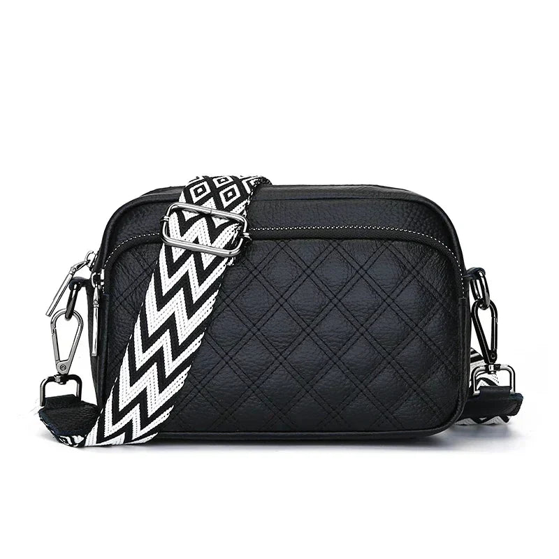 Belle | Refined Leather Shoulder Bag