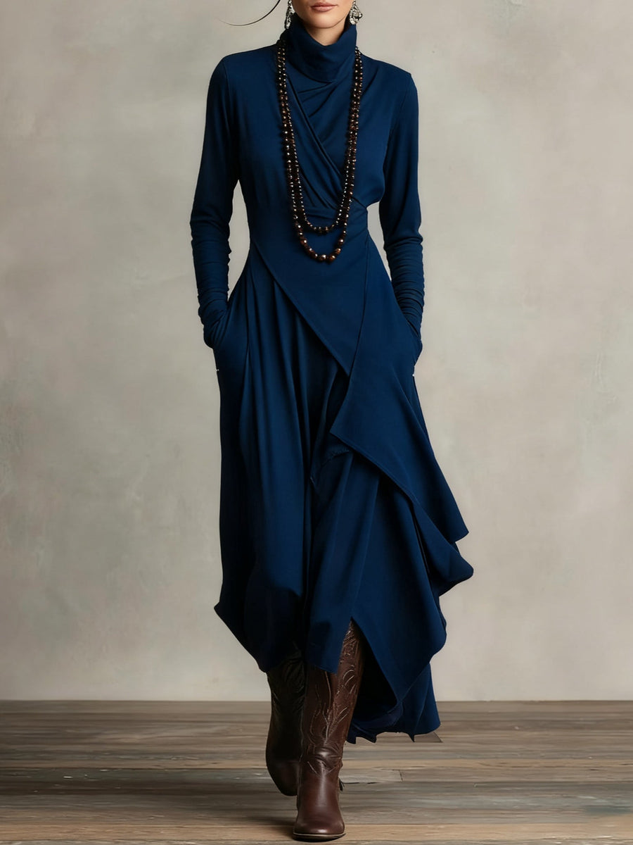 Patrizia – Asymmetric Tunic Maxi Dress