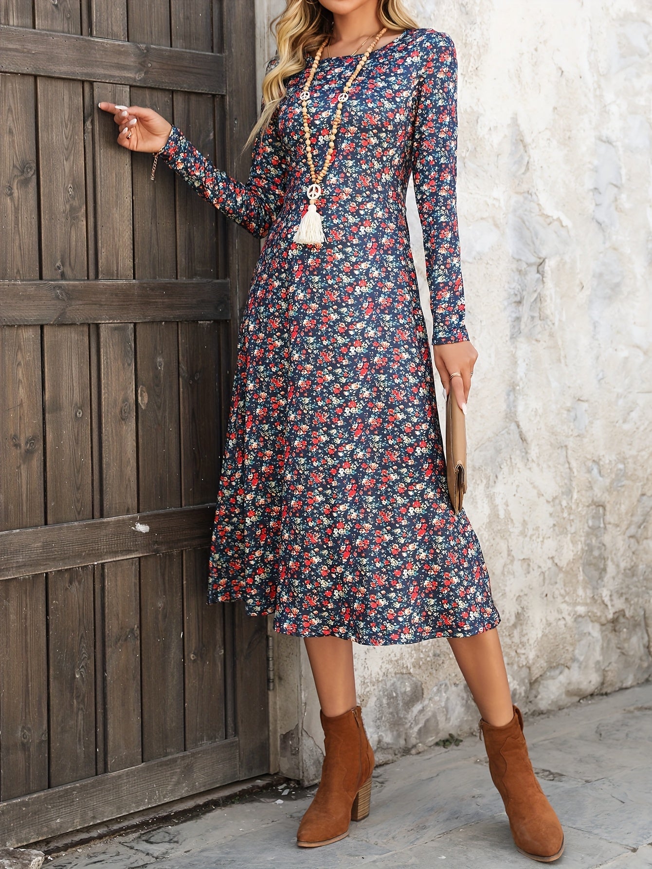 Stacy | Crew Neck Dress