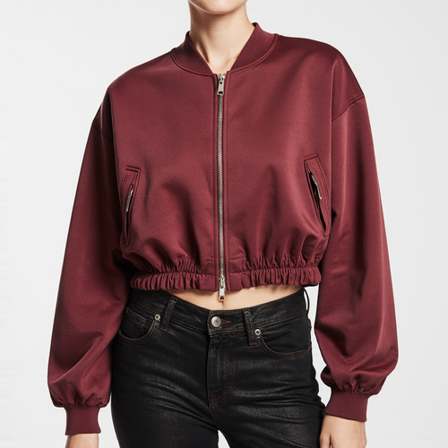Alva | Soft bomber jacket