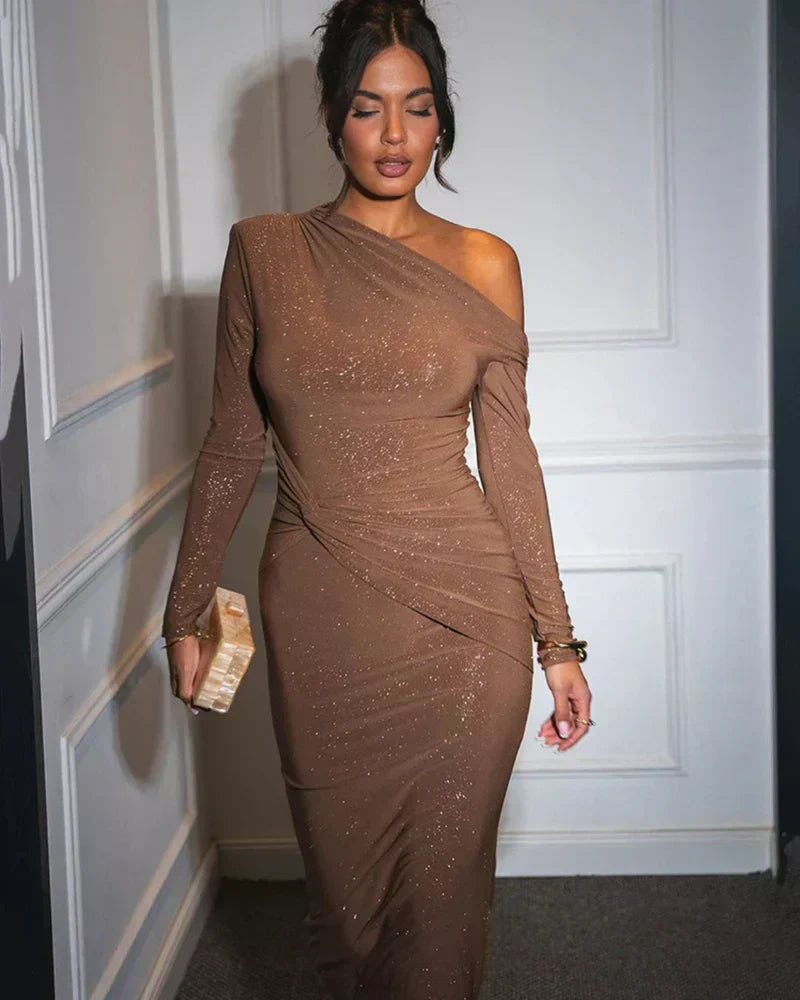 Emer | Glittering Maxi Dress